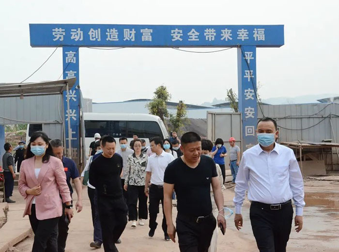 内江市政协委员会莅临开云手机官方版页面登录入口实业项目调研